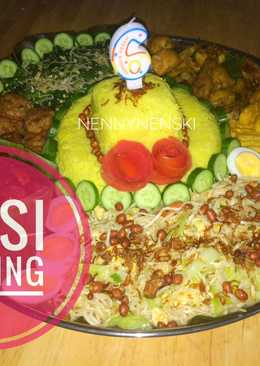 Nasi kuning (simple masak dengan rice cooker)