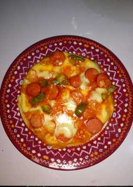 Thin crust pizza mini teflon