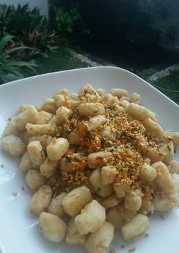 Tahu crispy,toping cabe garam bawang