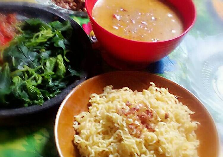 Resep Mie kuah santan By Bunda_deci