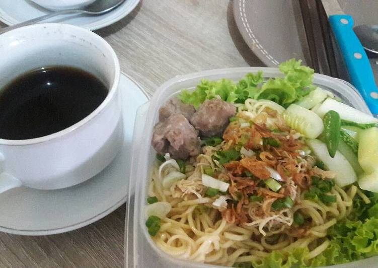 resep makanan Mie Pangsit Malang