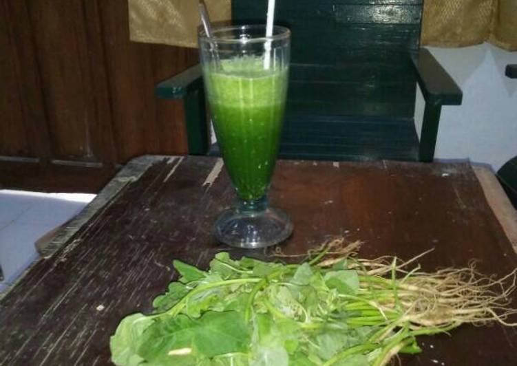 Resep Jus Bayam mix By Dinda Smile