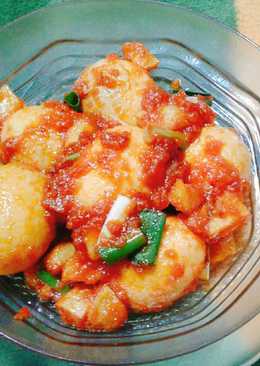 Telur Kentang Balado