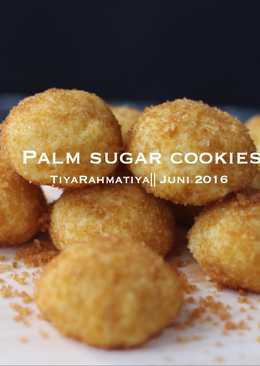 Palm sugar cookies