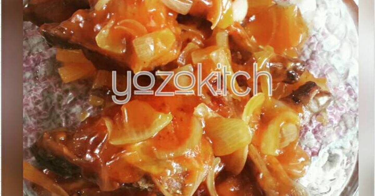 Resep Ayam saus BBQ ala Yo-Zo