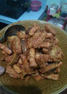 Tempe jengkol balado