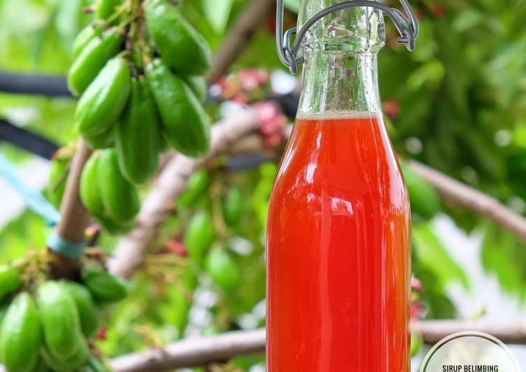 resep makanan Sirup belimbing wuluh