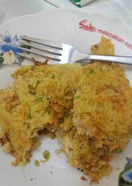 Omelet kentang wortel