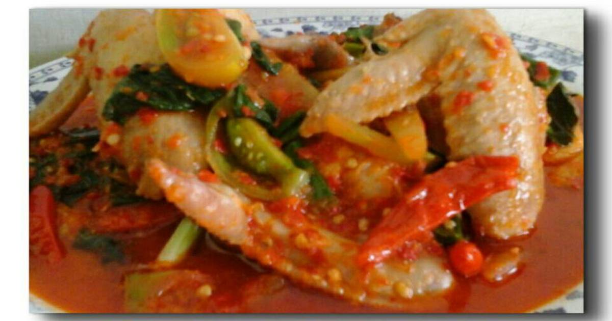 Resep Sayap Ayam Bumbu Asam Pedas ala Rahmi Wulandiani