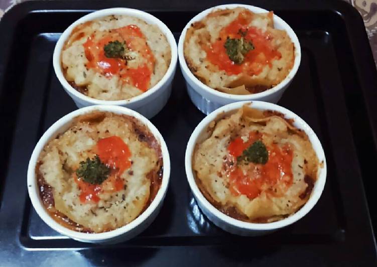 Resep My Mini Lasagna By dellasyukran