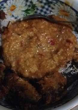 Sarden Crispy Saos Sambel Telur