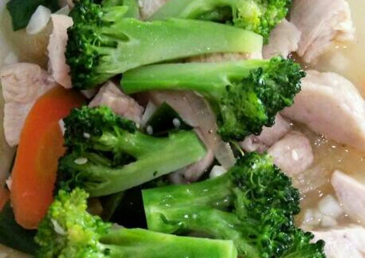 Resep Ca brokoli - Ws.tyas