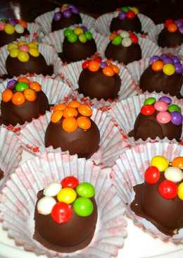 Bola-bola coklat si cantik
