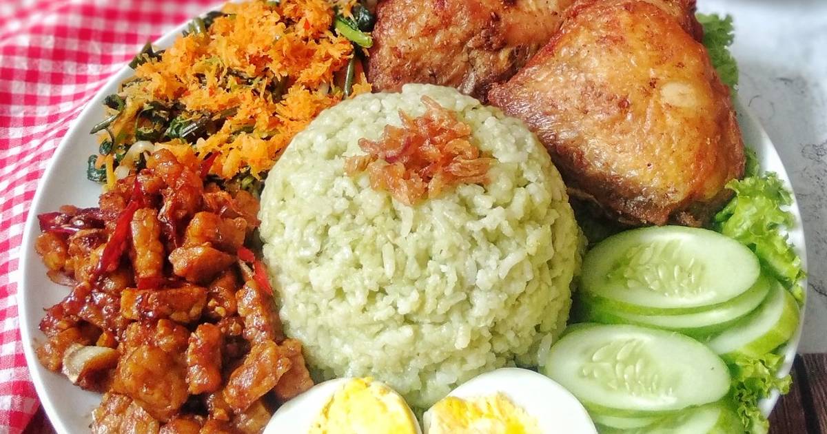 263 resep nasi hijau pandan enak dan sederhana - Cookpad