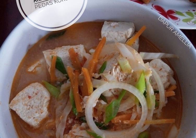gambar untuk resep makanan Sundubu Jjigae aka sup tahu pedas korea