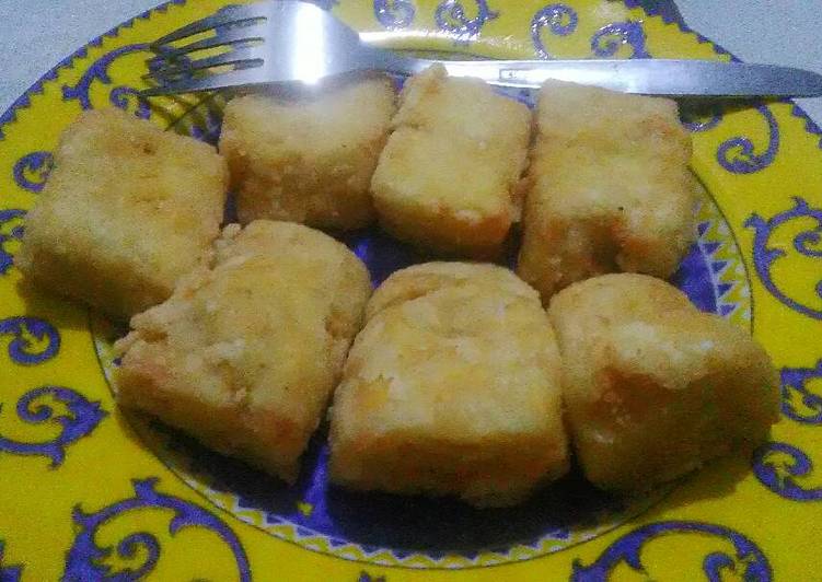 resep makanan Nugget tahu goreng tepung