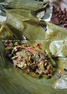 Pepes Cumi Kering Lombok Ijo #Seafoodfestival