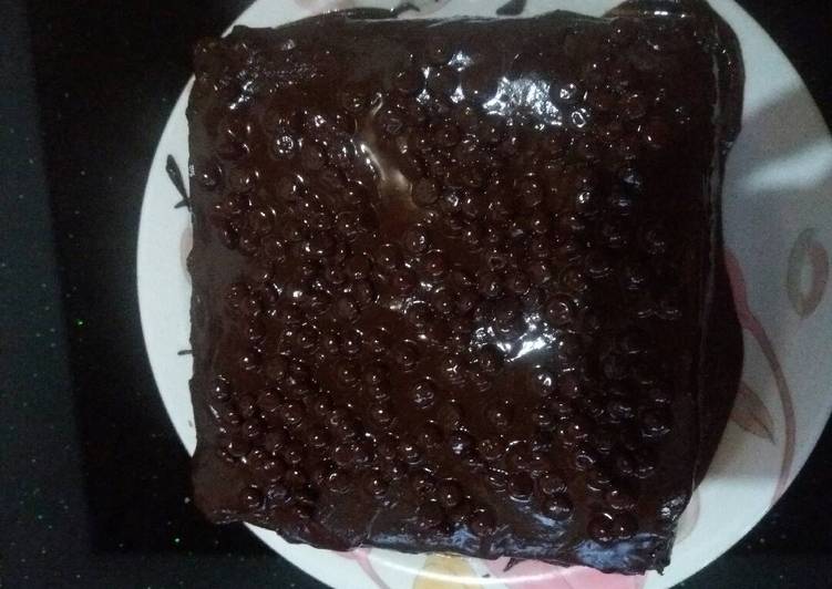 resep Cake Keju Cokelat Lumer Seadanya