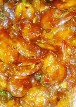 Udang Asam Manis Pedas