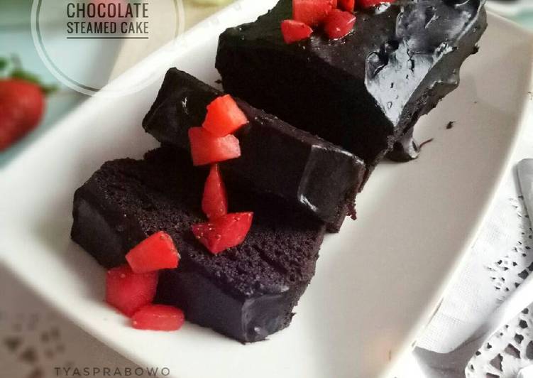 resep lengkap untuk Chocolate Steamed Cake