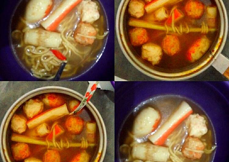 Resep Mie Tom Yam + Dimsum Kiriman dari Divantz Adellz