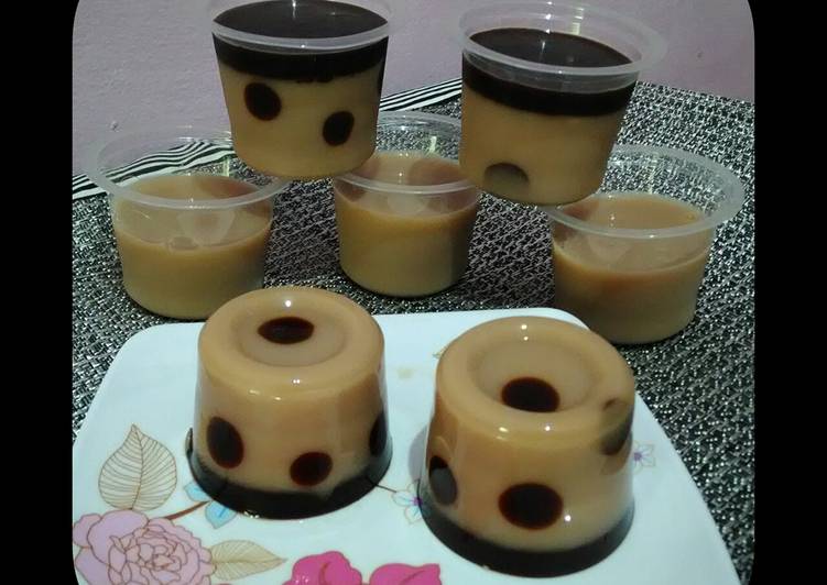 Resep Puding Polkadot Oleh Novi Herawati