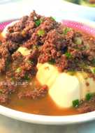 Steam taufu siram beef