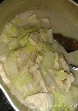 Sayur bobor Tempe