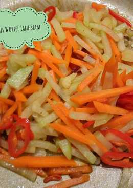 Tumis Wortel Labu Siam
