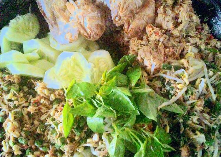 gambar untuk resep makanan Urap2 dan trancam