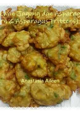 Bakwan Jagung dan Asparagus
