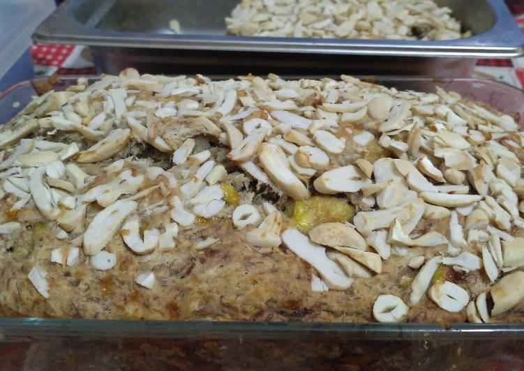 resep lengkap untuk Banana Bread with Spice (Bolu Pisang)