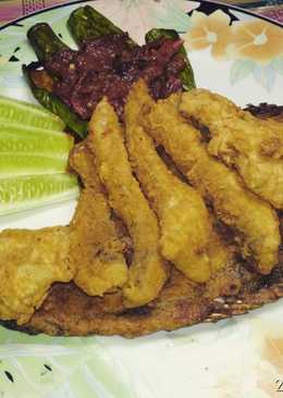 Gurami crispy + sambal terong