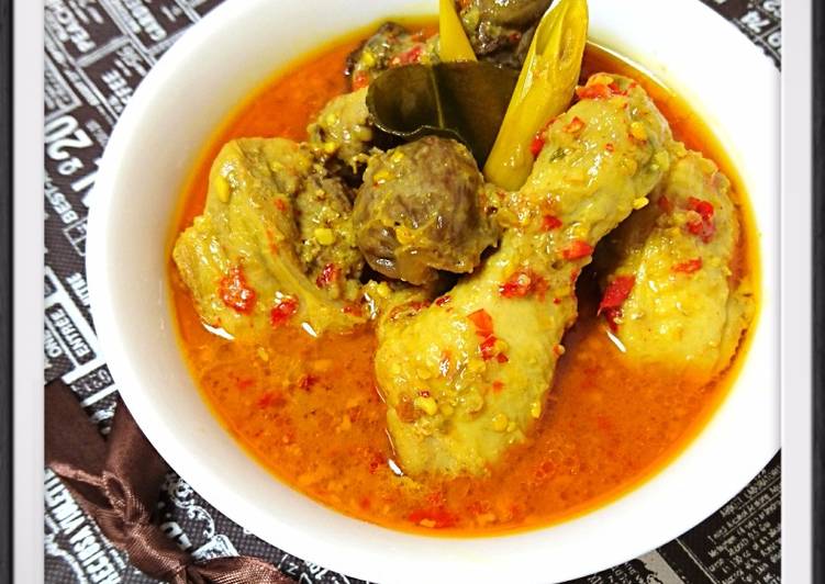 resep masakan Opor ayam merah