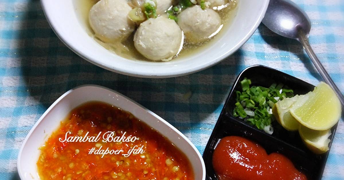  Sambal bakso 35 resep Cookpad