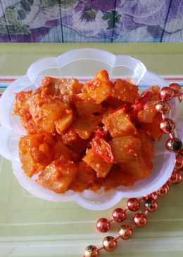 Balado kentang kikil
