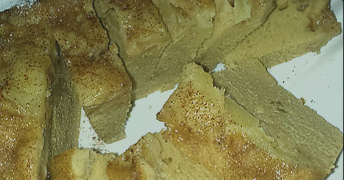 Resep Russian Apple Cake "sharlotka" with Palm Sugar (steamed version)