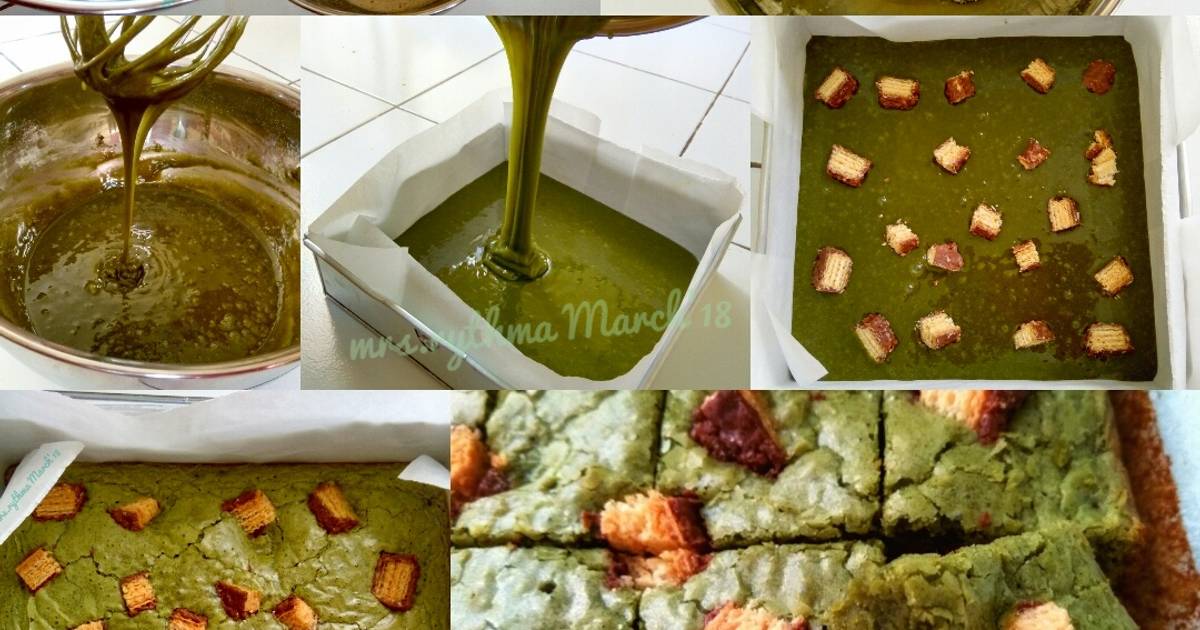 88 resep  green  tea  brownis enak dan sederhana Cookpad