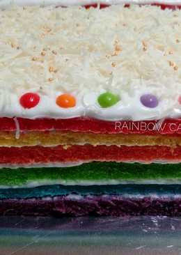 Rainbow cake Ny. Liem