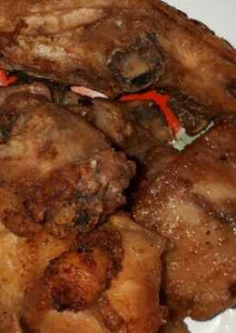 Ayam goreng gurih bumbu bawang putih