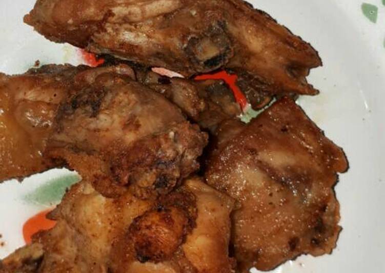 gambar untuk resep Ayam goreng gurih bumbu bawang putih