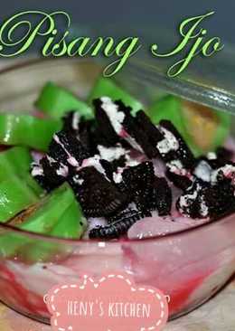 Es Pisang Ijo Oreo