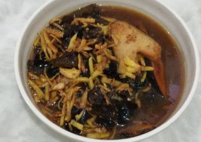 Ikan Nabati Masak Jahe Vegetarian