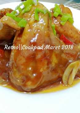 Ayam Goreng Saus Kecap Inggris