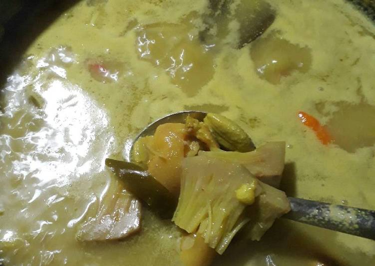 cara membuat Sayur lodeh kikil yummy