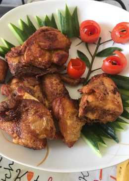 Ayam goreng bumbu simple