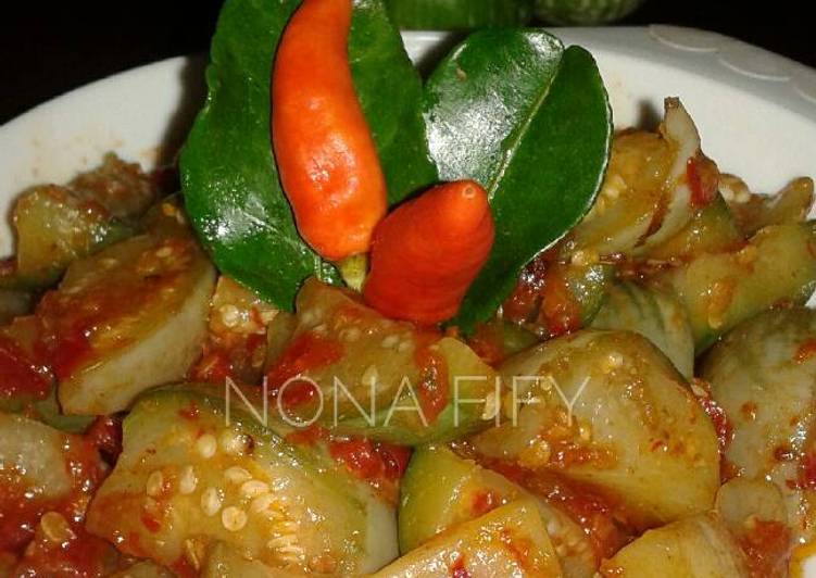 Resep Balado Terong Madu Dari Nona Fify