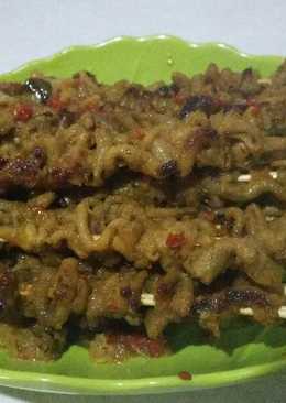 Sate Usus Bumbu Bakar