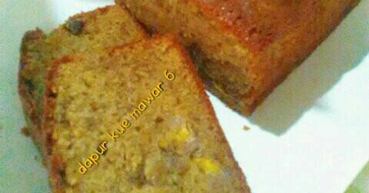 Resep ButterMilk banana moist cake
