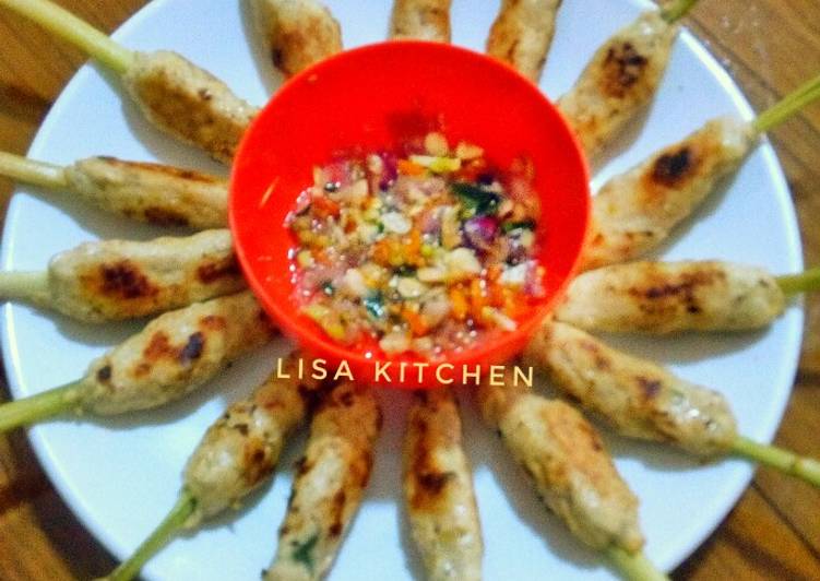 #10 Sate lilit sambal matah #RabuBaru